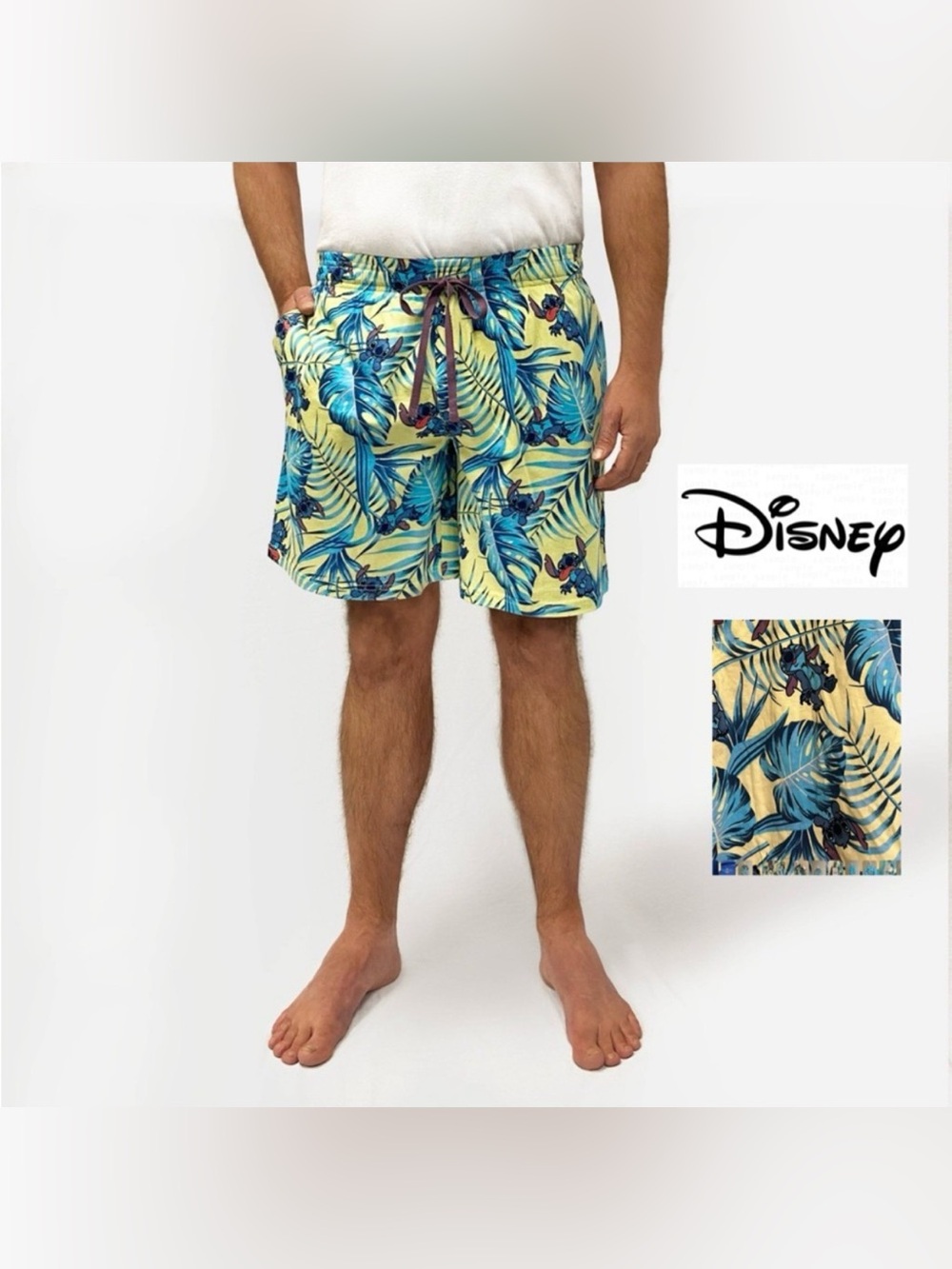 LILO & STITCH Disney pajama boxer shorts size small